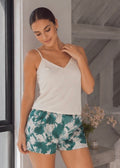 Pijama Verde Floral